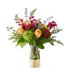 Gilded Moment Bouquet from Flowers by Ramon of Lawton, OK
